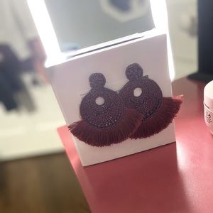 Beaded Tassle Earrings